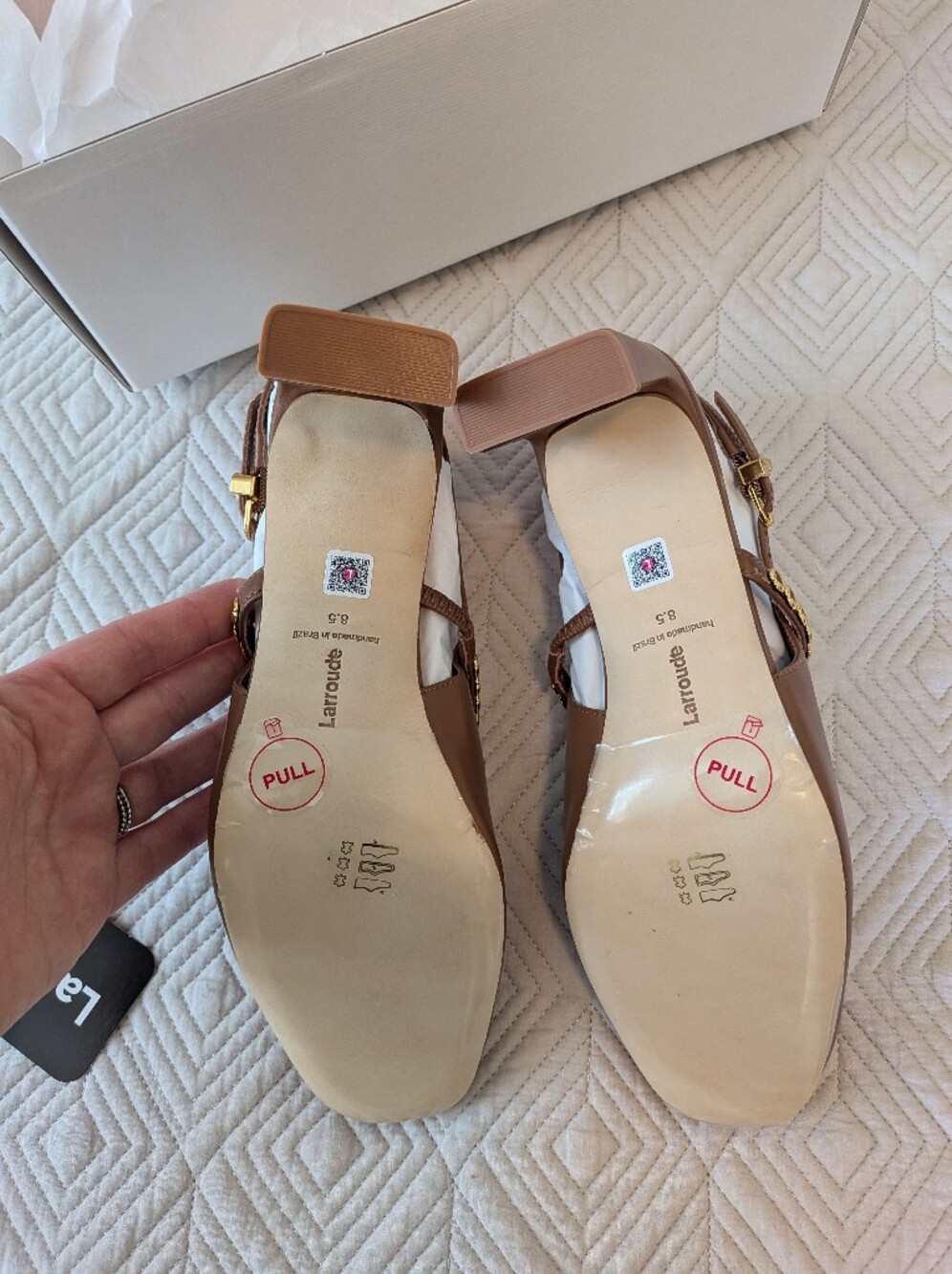Larroude Georgina Milanina Pump New 8.5 - Picture 6 of 8